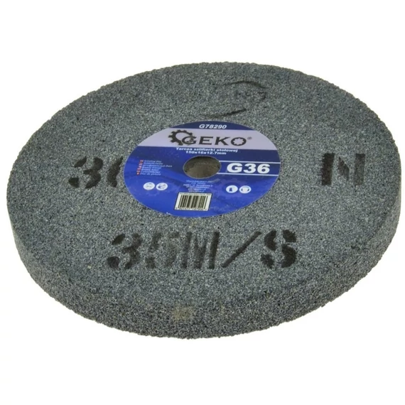 Geko köszörűkorong, durva, 150x16x12.7mm, G36