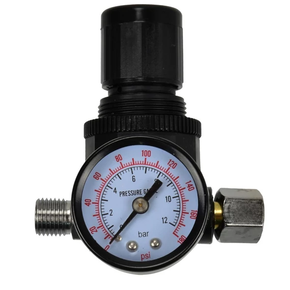 Geko levegő szabályozó, nyomáscsökkentő, 0-12bar, 1/4"