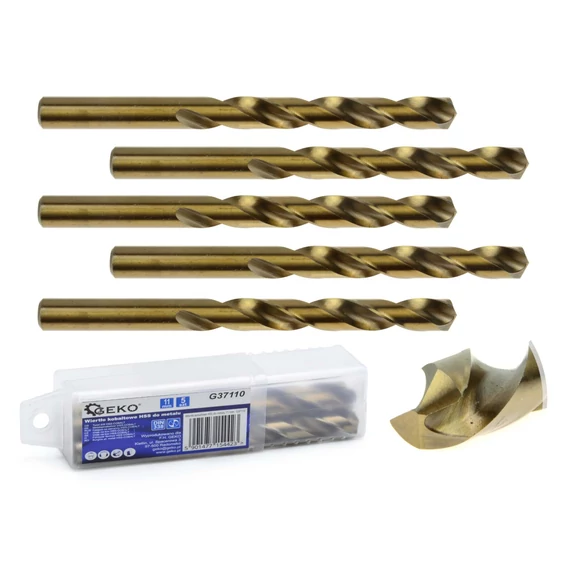 Geko fémfúrószár, HSS-Co, 13mm, 5db