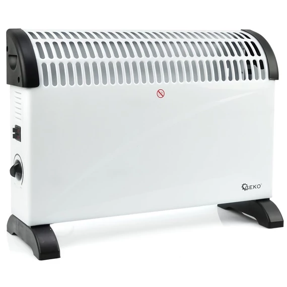 Geko SMDL01A elektromos konvektoros fűtőtest, 3 fokozat, 2kW, fehér