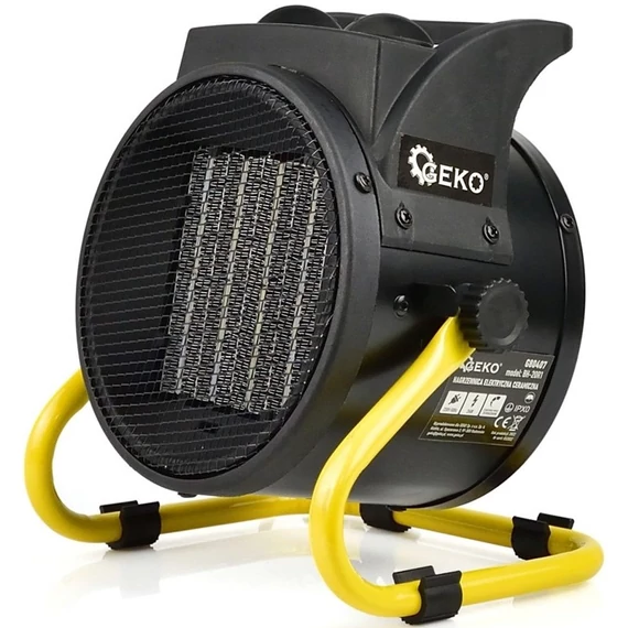 Geko elektromos kerámia hősugárzó, 2kW, 230V