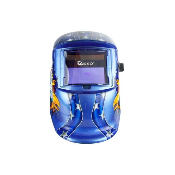 Geko automata hegesztőpajzs, sas minta