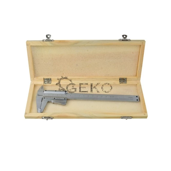 GEKO Tolómérő 150 mm / 6 " x 0,02 fadobozban