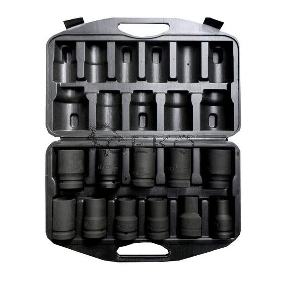 Gépi dugókulcs készlet 1&quot; 11db, 17-41mm