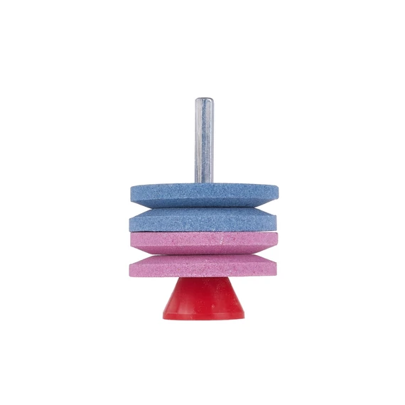 Geko kettős élező fűnyíró késekhez fúróval/csavarhúzóval 2x53mm