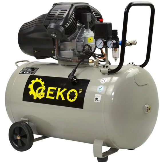 Geko kompresszor, olajkenésű, 4.1LE, 100L, 9bar, 230V