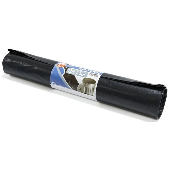 Geko szemetes zsák, extra erős, 120L, 5db