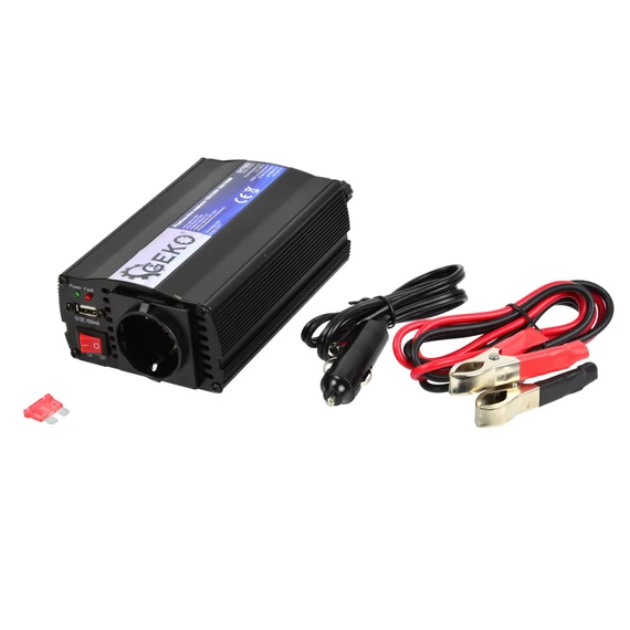 Geko feszültségátalakító inverter, 12V&gt;230V, 700W