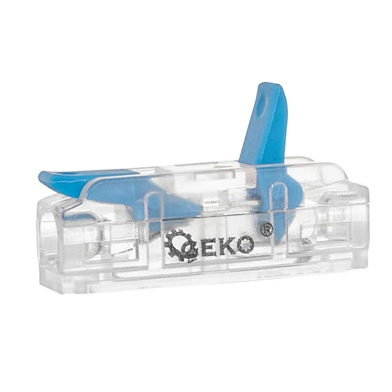 Geko elektromos vezeték összekötő gyorscsatlakozó, 2×0.2-4mm2