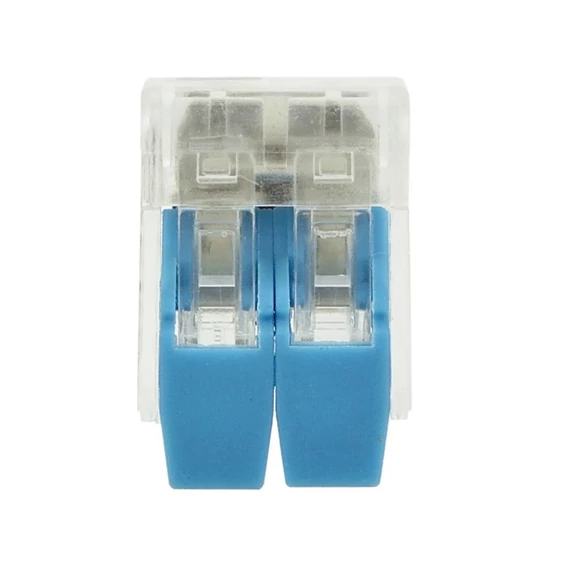 Geko elektromos vezeték összekötő gyorscsatlakozó, 2x0.2-4mm2