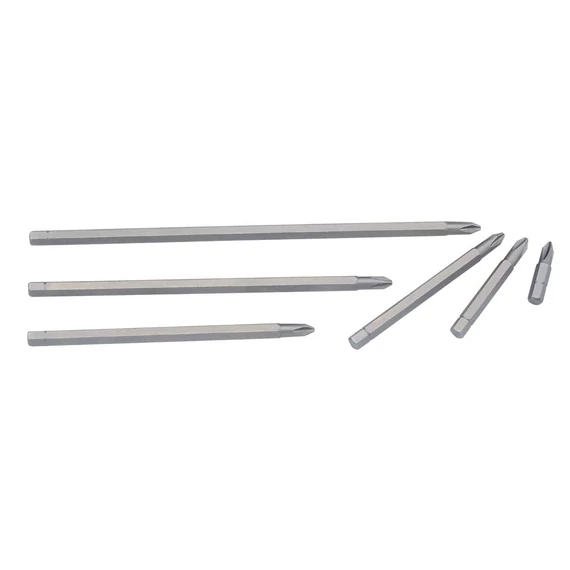 Genius Tools csillagfejű (Ph, kereszthornyú) bit, #2-es, 30mm, 1/4"