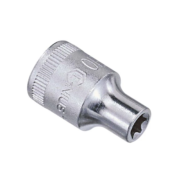 Genius Tools torx (belső) crowafej, E-8, 1/4"