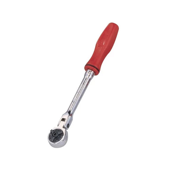 Genius Tools crowa racsni csuklós fejjel (180°), 190 mm, 1/4"