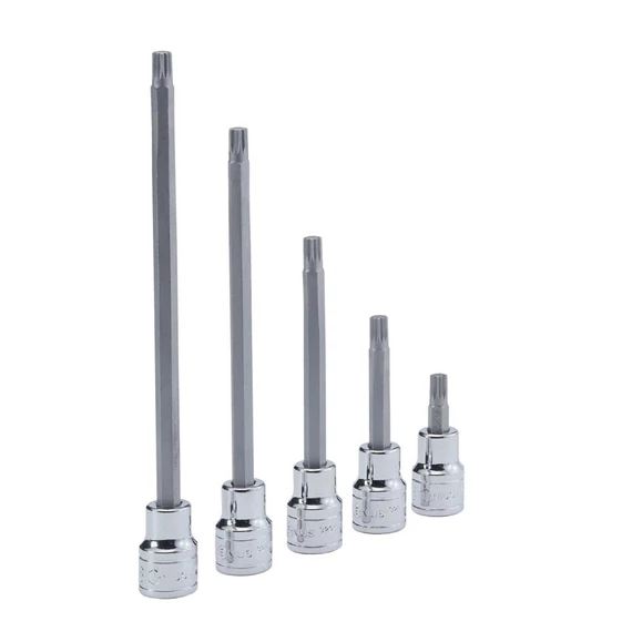 Genius Tools XZN (spline) bit crowa foglalatban, M18-as, 60 mm, 1/2"
