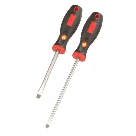 Genius Tools laposfejű (egyenes hornyú) csavarhúzó, 320mm, 10-es