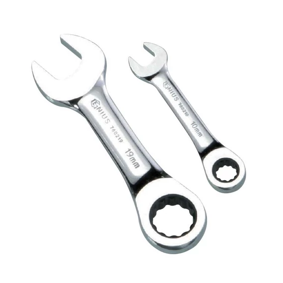 Genius Tools racsnis csillag-villás kulcs, 17-es