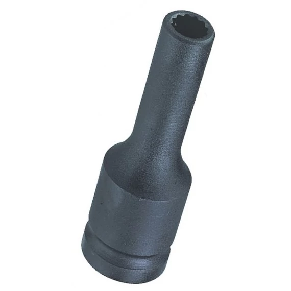 Genius Tools légkulcsfej, keskeny, hosszú, 12-szög, 32mm, 1/2&quot;