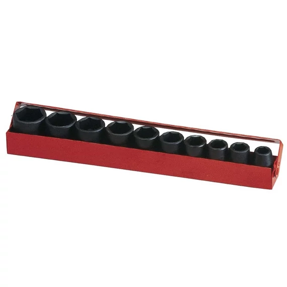Genius Tools légkulcsfej készlet, 7/16"-1", Hex, 1/2", 10db