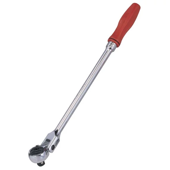 Genius Tools racsnis hajtókar, csuklós, 72fog, 1/2"