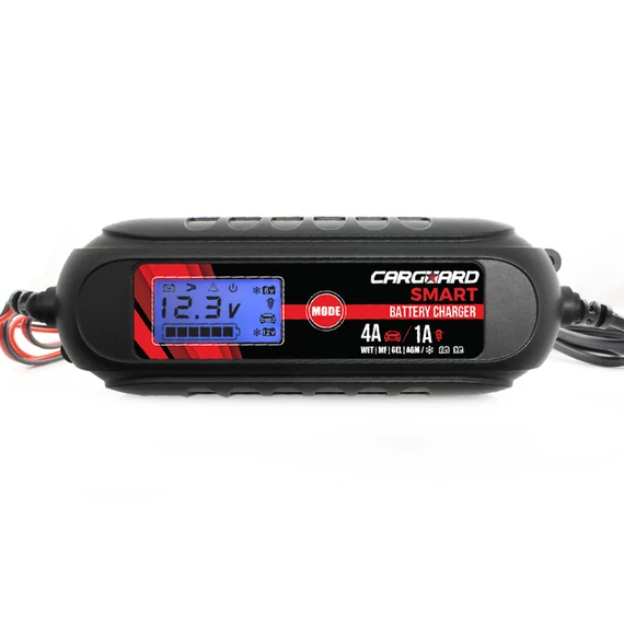 Carguard automata akkumulátor töltő, 230V, 4A
