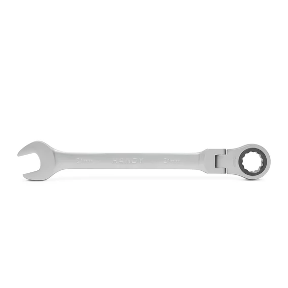 Racsnis csillag-villáskulcs flexibilis fejjel, 21mm