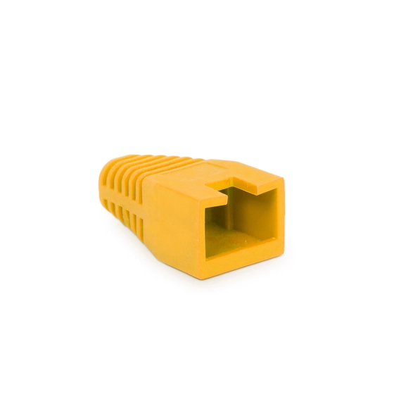 Törésgátló, 8P8C moduláris dugóhoz, sárga, 100db