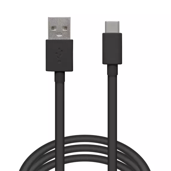 Adatkábel USB Type-C, fekete, 2m