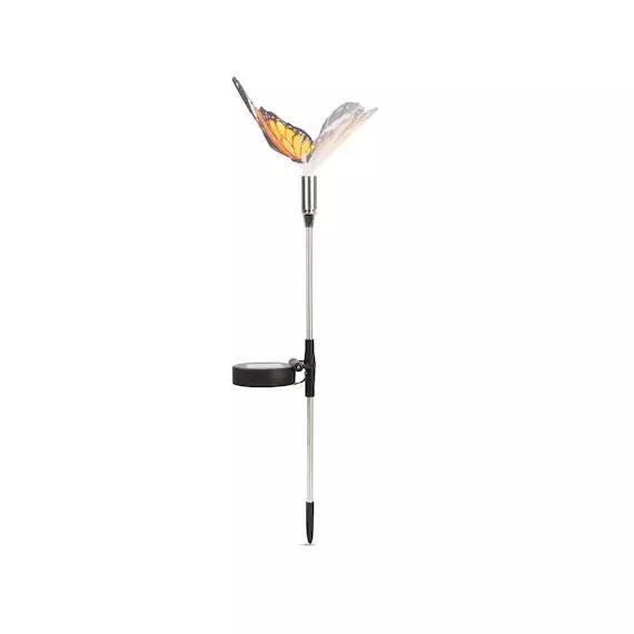 LED-es szolár pillangó, hidegfehér, 4 féle, 65cm