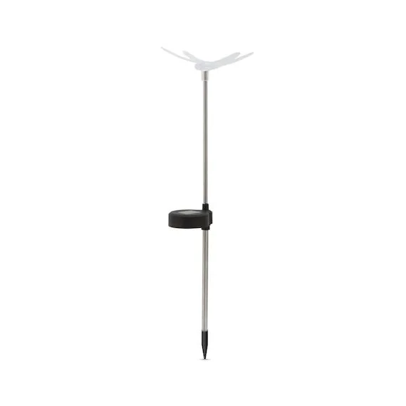 RGB LED-es szolár lámpa, szitakötő