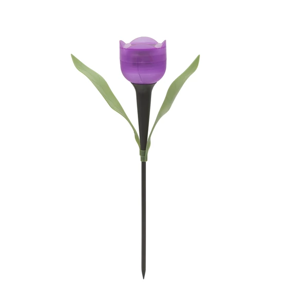 LED-es szolár tulipánlámpa, 30cm