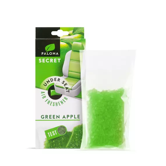 Illatosító - Paloma Secret - Under seat -  Green apple, 40g