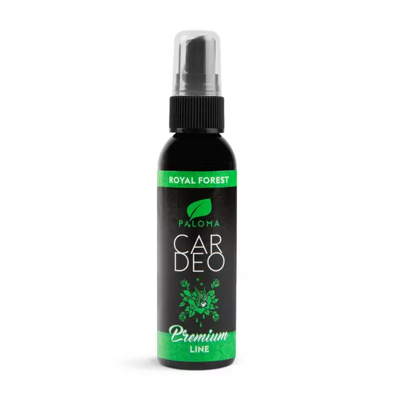 Illatosító - Paloma Car Deo - prémium line parfüm - Royal forest, 65ml