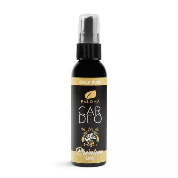 Illatosító - Paloma Car Deo - prémium line parfüm - Gold rush, 65ml
