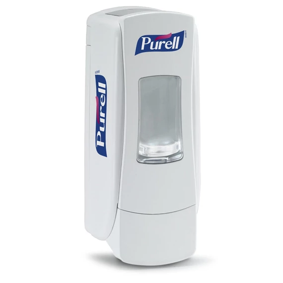 Purell nyomógombos kézfertőtlenítő adagoló, fehér/fehér, ADX, 700 ml