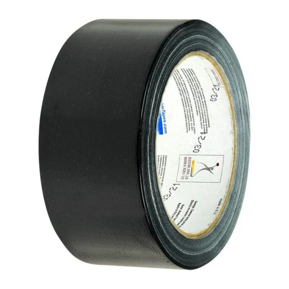 Blue Dolphin Duct szövetszálerősítésű ragasztószalag, fekete, 48mmx50m