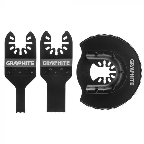 Graphite fűrészlap fémhez, 3 részes