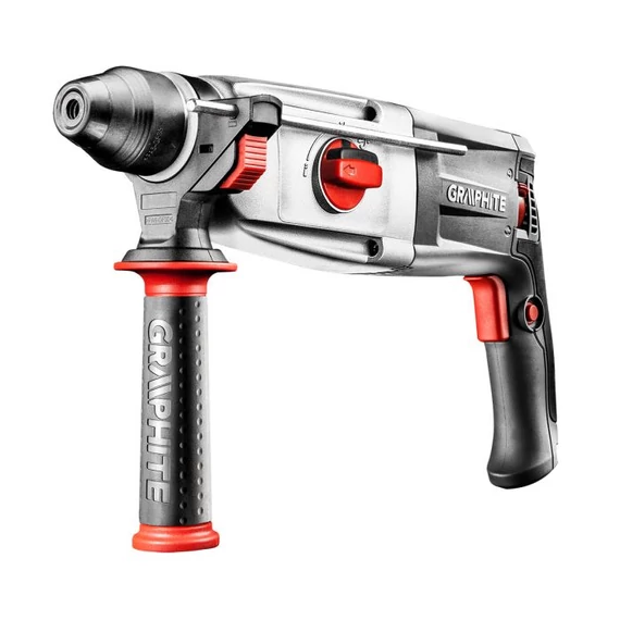 Graphite SDS+ véső-fúrókalapács kiegészítőkkel, 900W, 3.4J