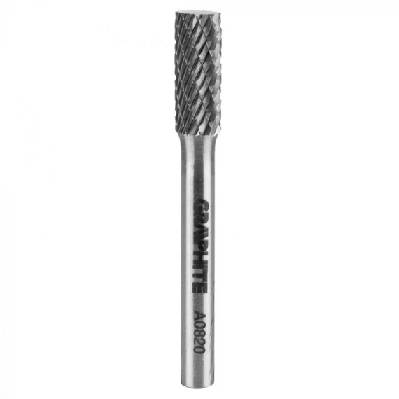 Graphite 55H351 keményfém marófej, hengeres, 8x20x6mm