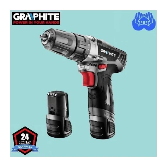 Graphite 58G210 AKKUS FÚRÓ CSAVAROZÓ