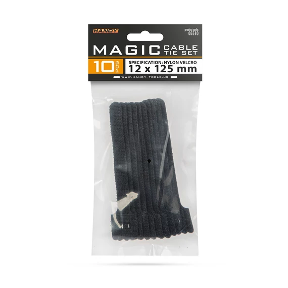Handy 05510 tépőzáras vezetékkötegelő, 10db, 125mm