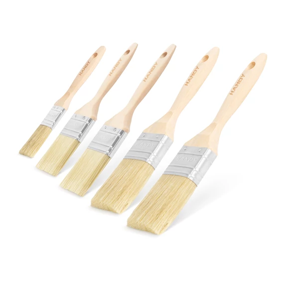 Handy 11191C festőecset szett, fa, 5db, 1", 2x1,5", 2x2"