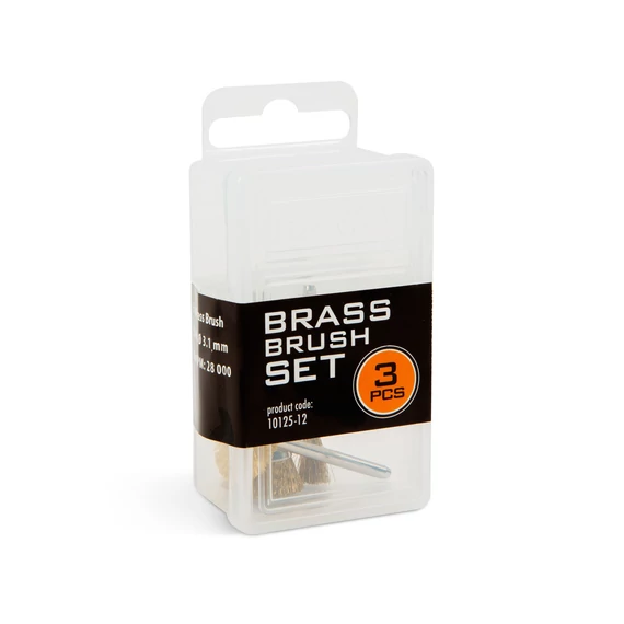 Handy 10125-12 tisztítókefe szett panelfúróhoz, réz, 3db-os