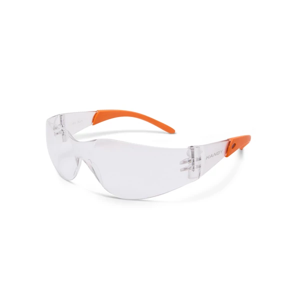 Handy 10381TR védőszemüveg, UV védelemmel, átlátszó