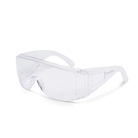 Handy 10382TR védőszemüveg, UV védelemmel, átlátszó
