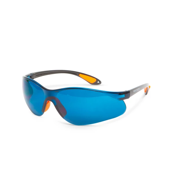 Handy 10383BL védőszemüveg, UV védelemmel, kék
