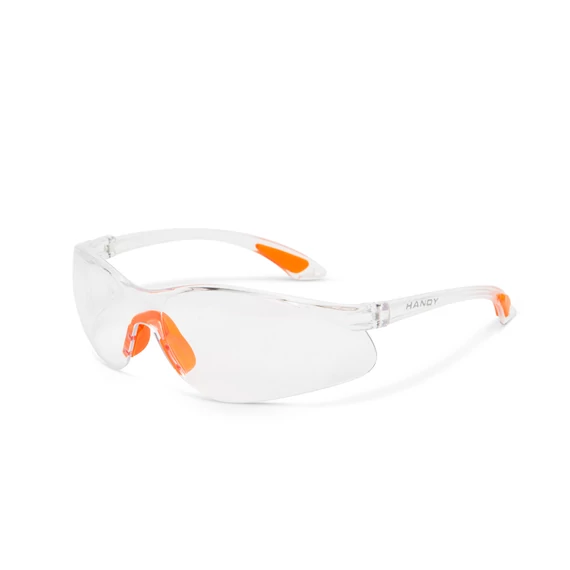 Handy 10383TR védőszemüveg, UV védelemmel, átlátszó