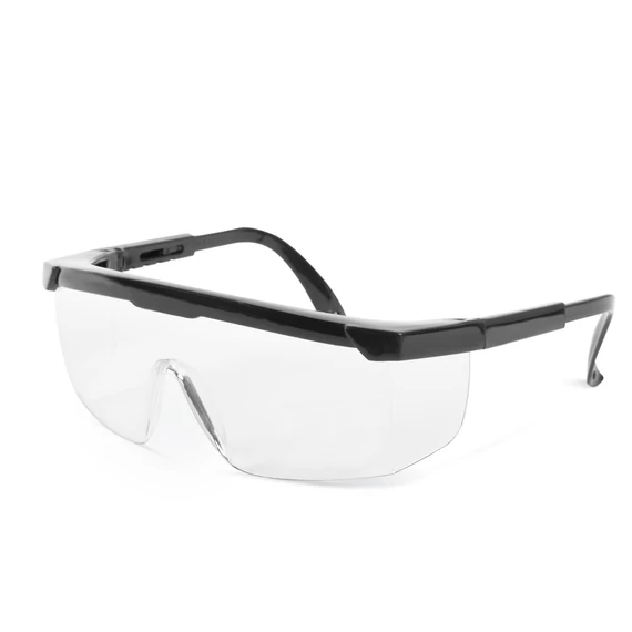Handy 10384TR védőszemüveg szemüvegeseknek, UV védelemmel, átlátszó