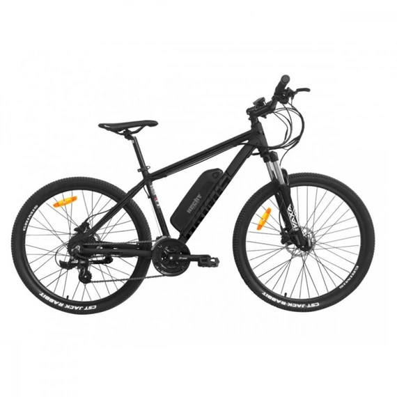 Hecht Grimis elektromos kerékpár, fekete, 250W, 27.5&quot;