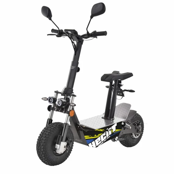 Hecht Terris akkus robogó, összecsukható, fekete, 3.0kW, 8-12 km/h