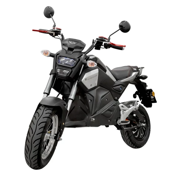Hecht Startis Black akkumulátoros motorkerékpár, fekete